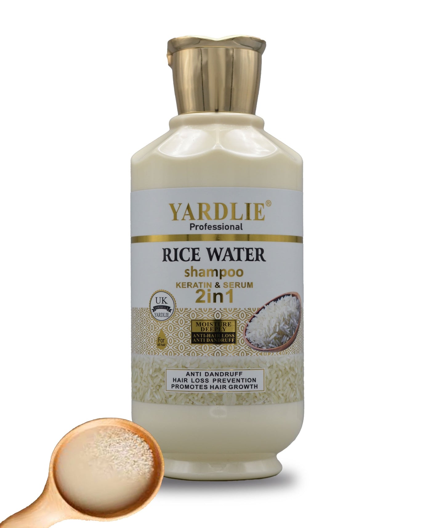 Yardlie Professional Rice Water 2 in 1 Shampoo 500g