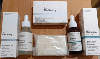 The Ordinary deal - Face Serum + Hair Serum + Ordinary Soap