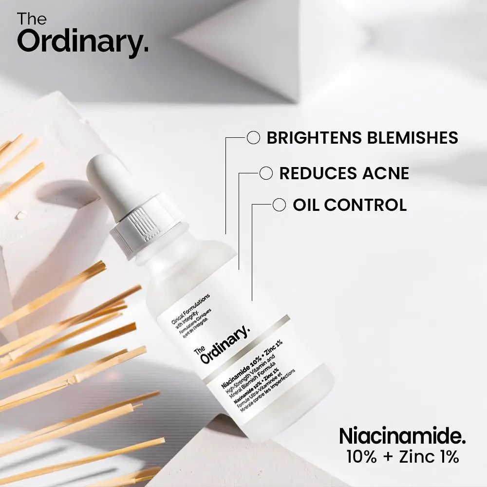 The Ordinary Face serum Niacinamide 10% + Zinc 1% – 30ml